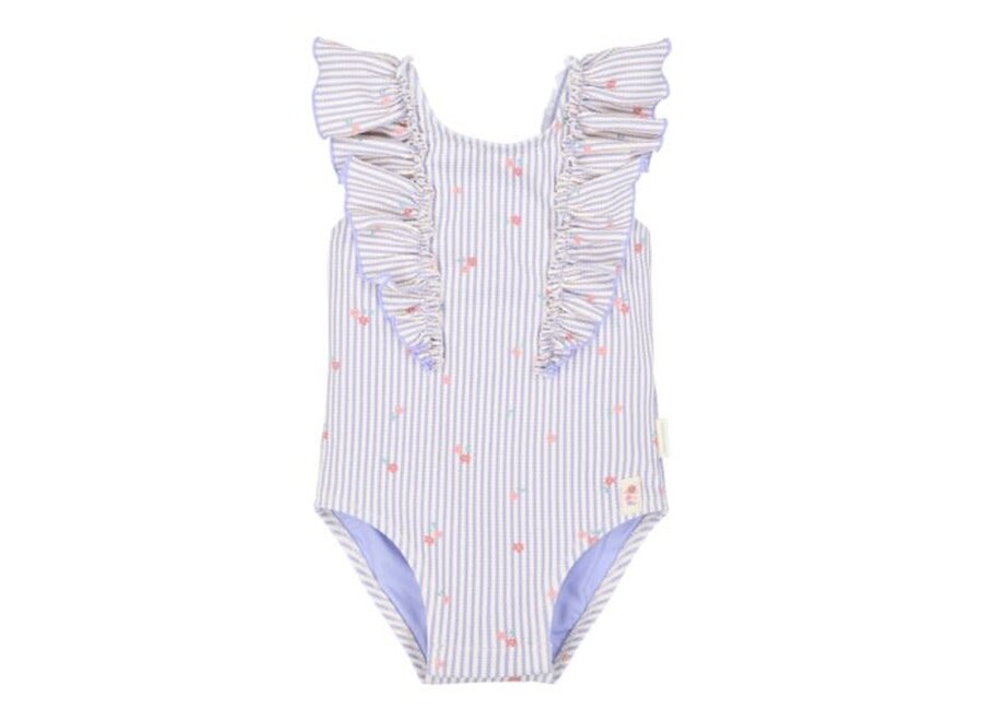 Badpak met ruches Dreamy Stripes