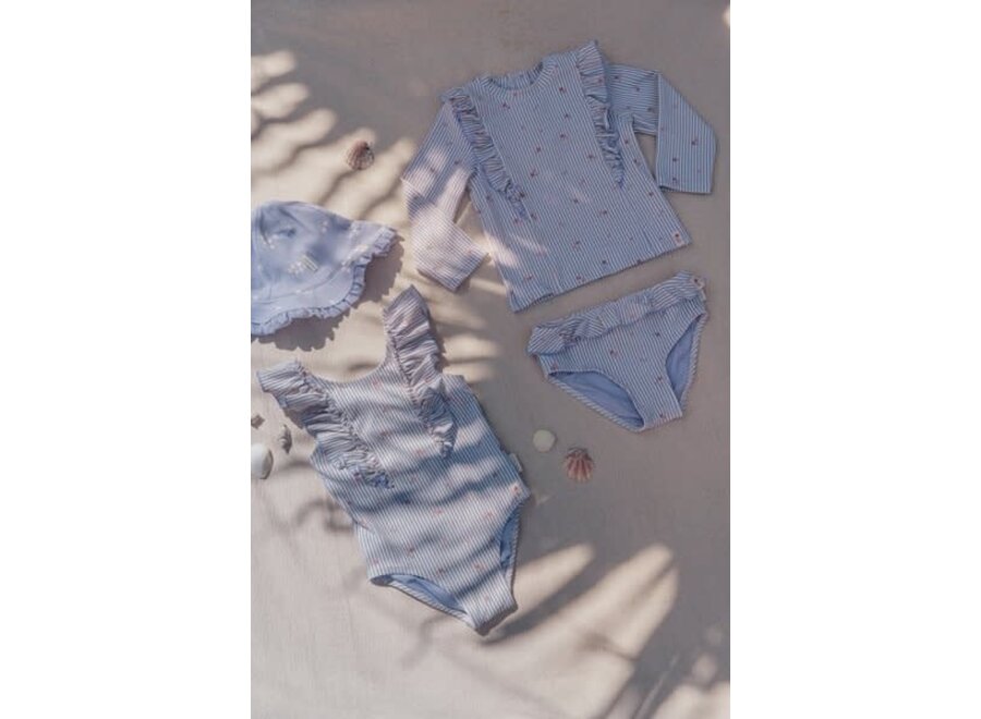 Badpak met ruches Dreamy Stripes