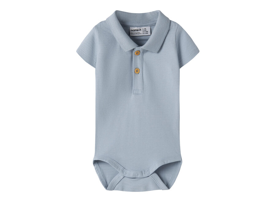 Romper Hofman polo - Blue Fog