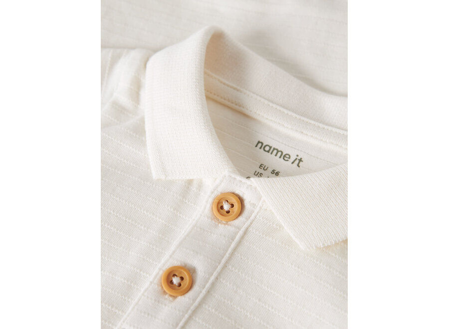 Romper Hofman polo - Cloud dancer