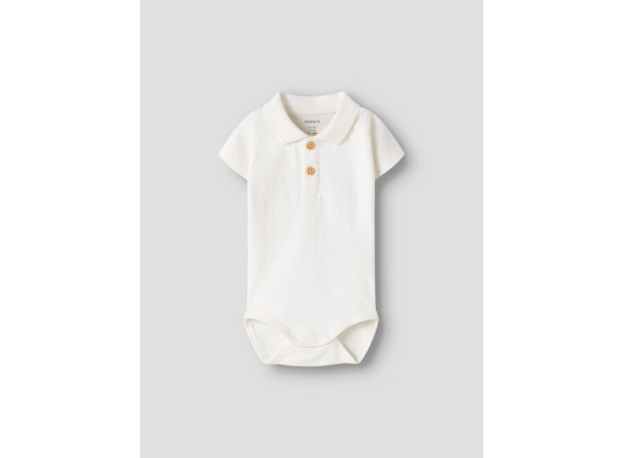 Romper Hofman polo - Cloud dancer