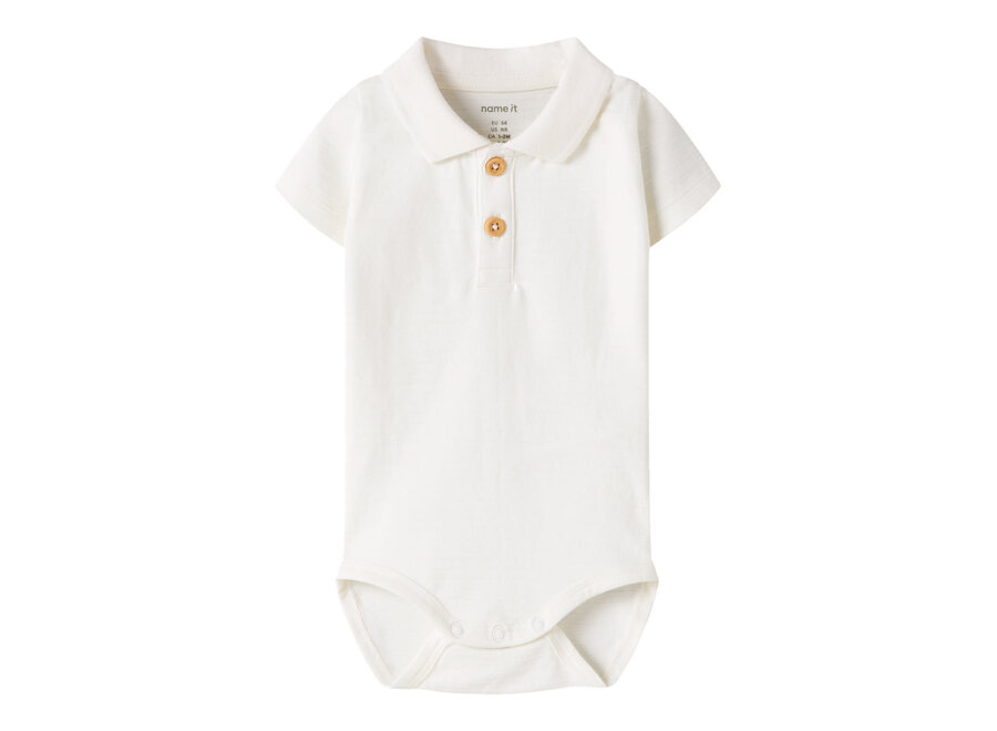 Romper Hofman polo - Cloud dancer
