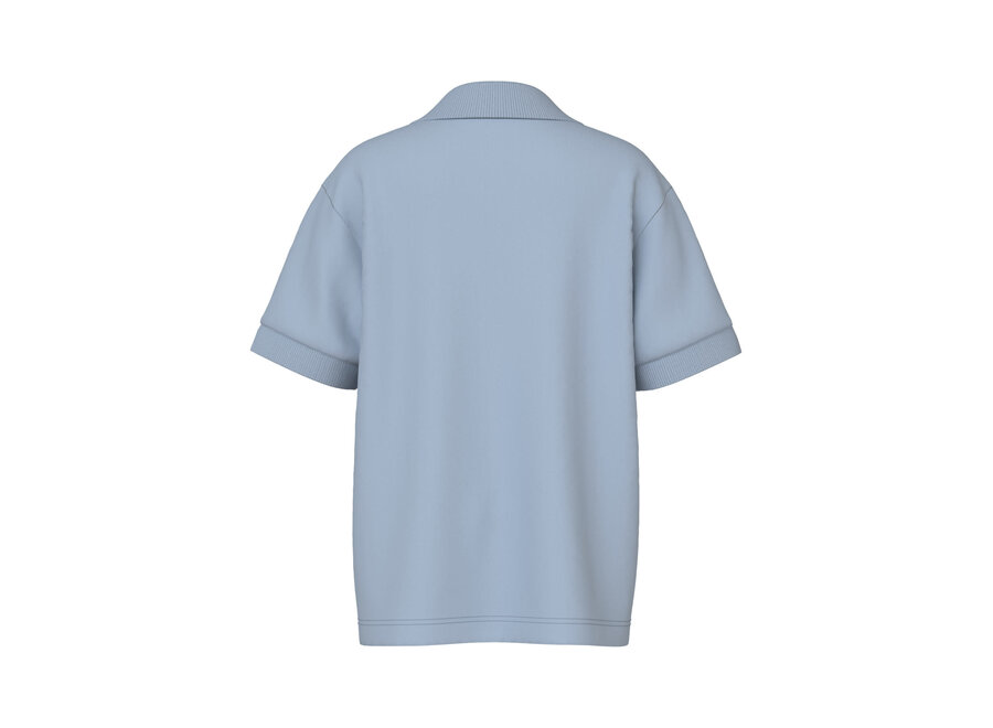 T-Shirt Polo Vesti Blue Fog dino surfer