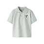 T-Shirt Polo Vesti Pale Aqua Palm