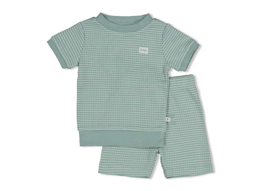 Shortama wafel - Summer Special - Zeegroen