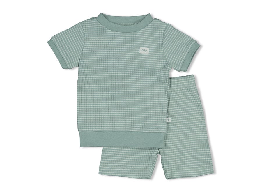 Shortama wafel - Summer Special - Zeegroen