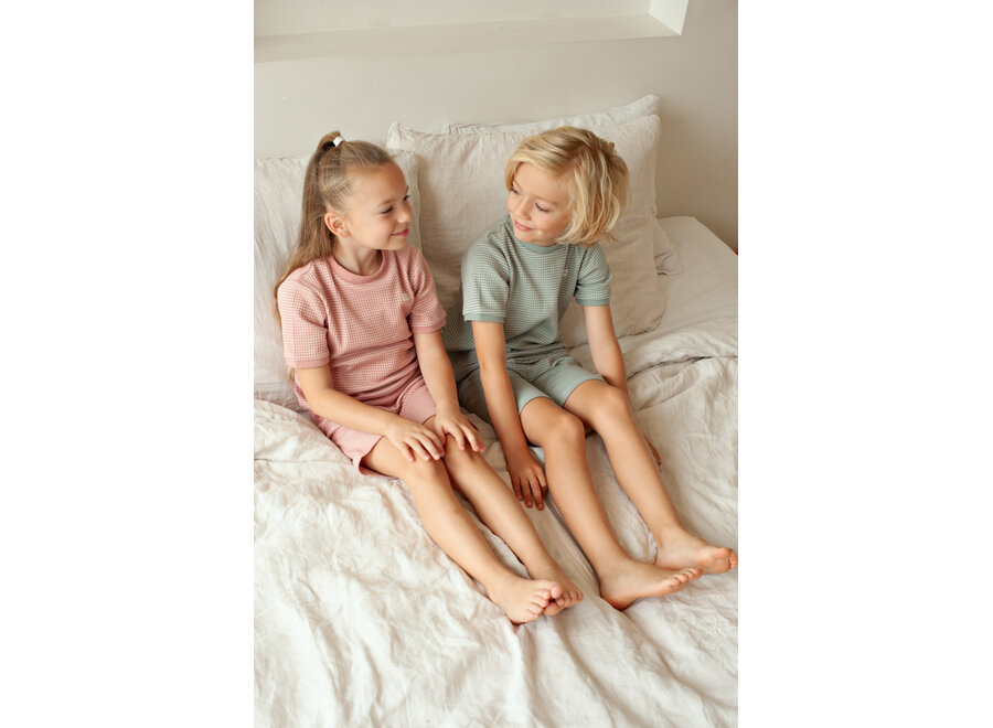 Shortama wafel - Summer Special - Zeegroen