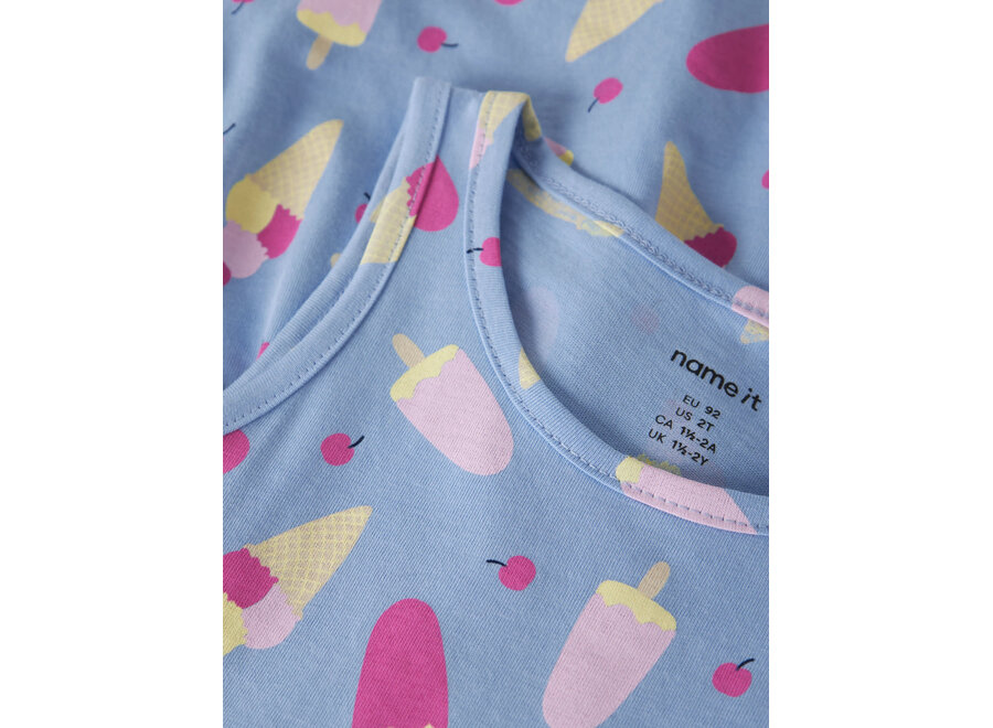 Jurk Vineo tank dress - Serenity ice cream