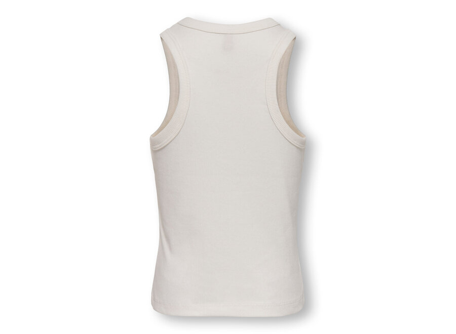 Tank top Jill - Cloud Dancer Pearls