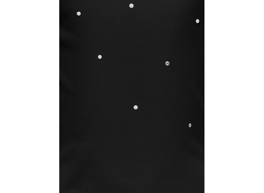 Tank top Jill - Black Pearls