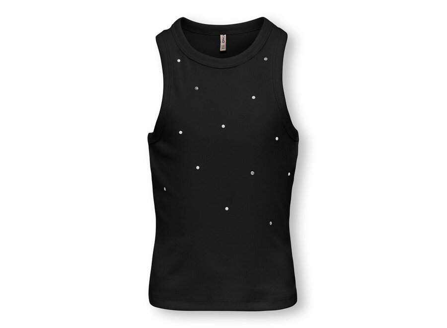 Tank top Jill - Black Pearls