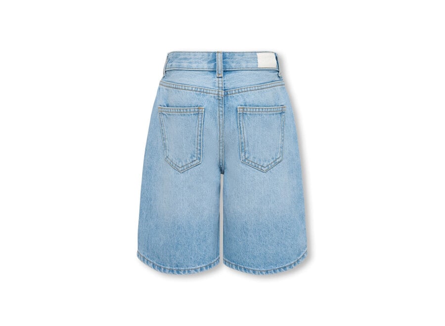 Shorts Wide Sonny Rhinestone - Medium blue denim