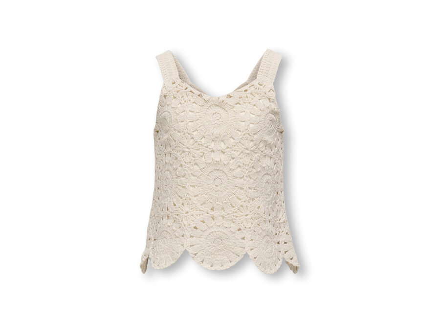 Top Yvonne - Egret white