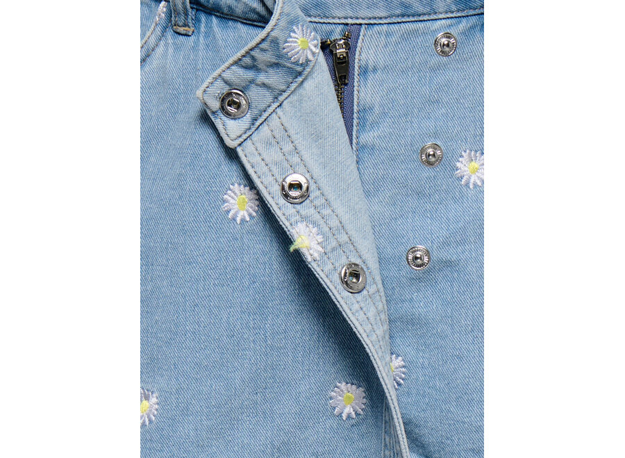 Shorts / skort Lesly Daisy - Light blue denim