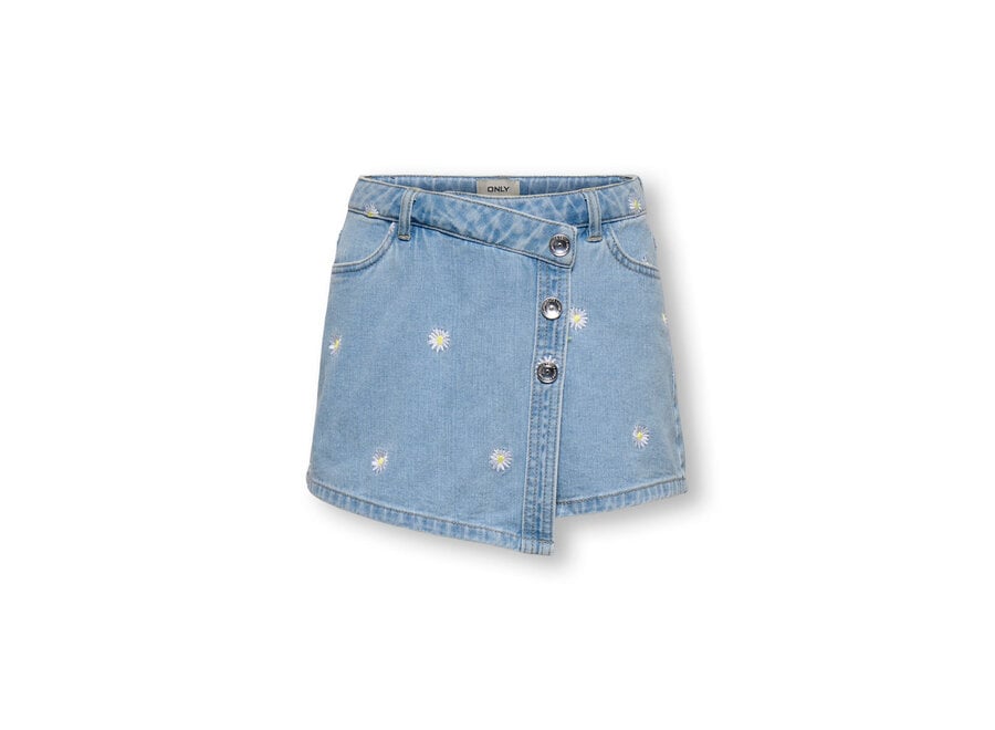 Shorts / skort Lesly Daisy - Light blue denim