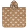Badponcho Badstof Jacquard Teddy Bear Reversible