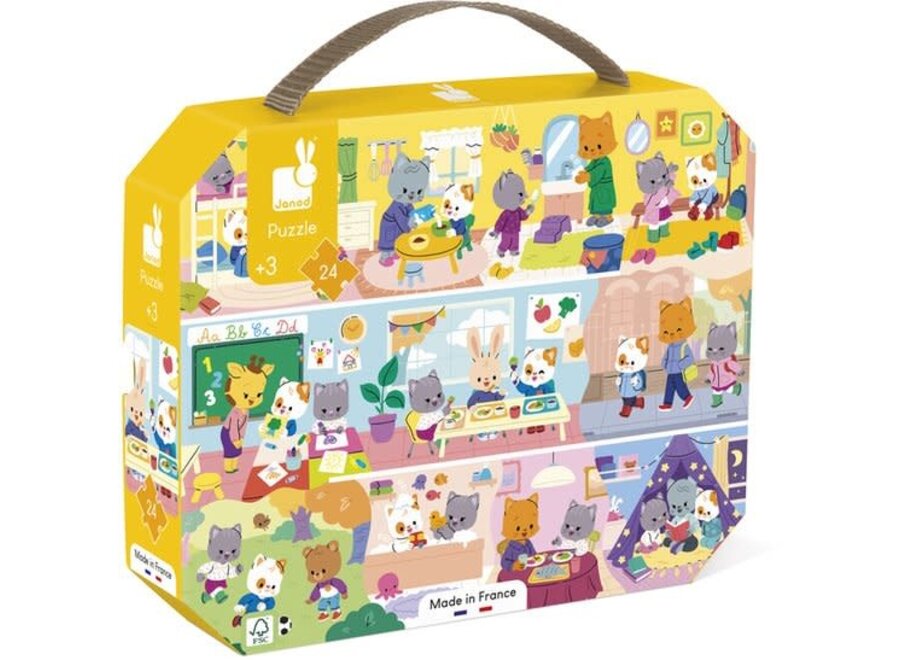 Puzzel - Dagelijkse routine 24 stukjes