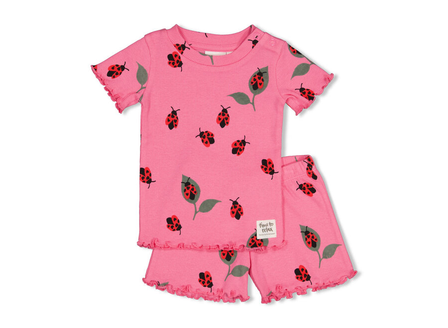 Pyjama kort Lily Ladybug - Premium Summerwear