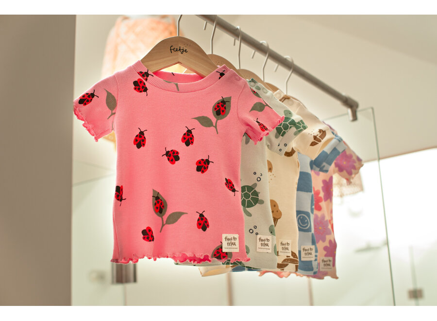 Pyjama kort Lily Ladybug - Premium Summerwear