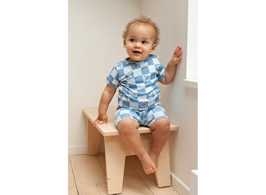 Pyjama kort - Chase Check - Premium Summerwear