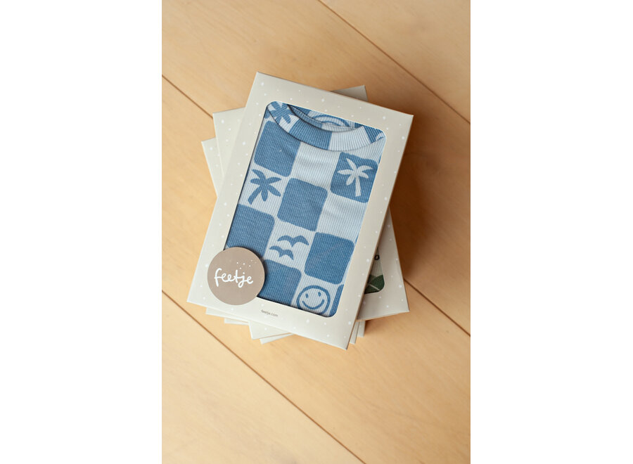 Pyjama kort - Chase Check - Premium Summerwear