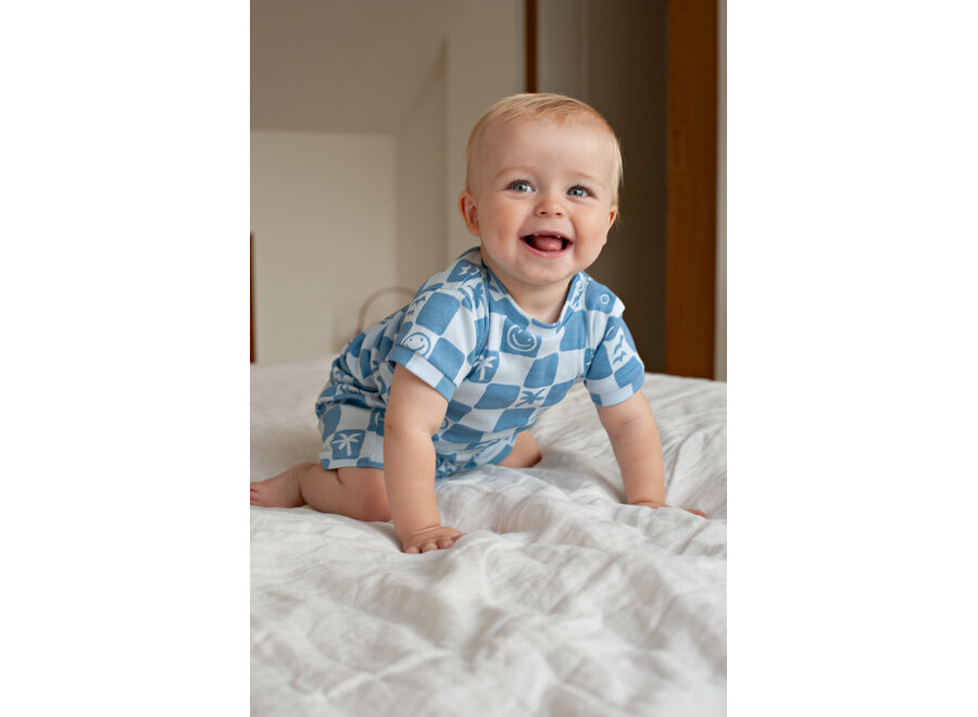 Pyjama kort - Chase Check - Premium Summerwear