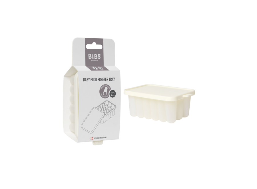 BIBS Baby Feeder Freezer Tray - Ivory