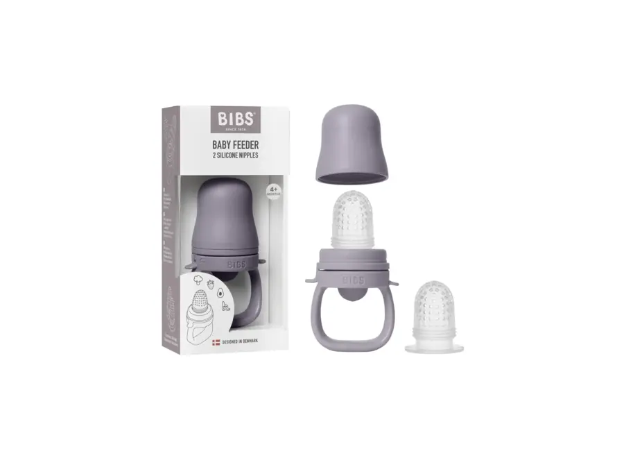 BIBS Baby Feeder - Fossil Grey