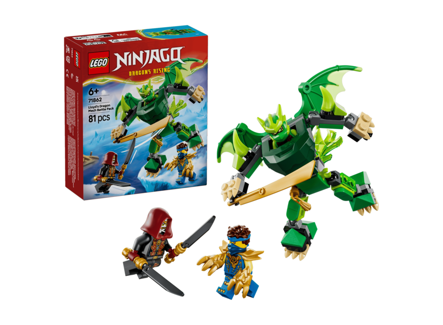 Ninjago - Lloyds drakenmecha strijdpakket
