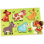 puzzel boerderijdieren (6x2st)