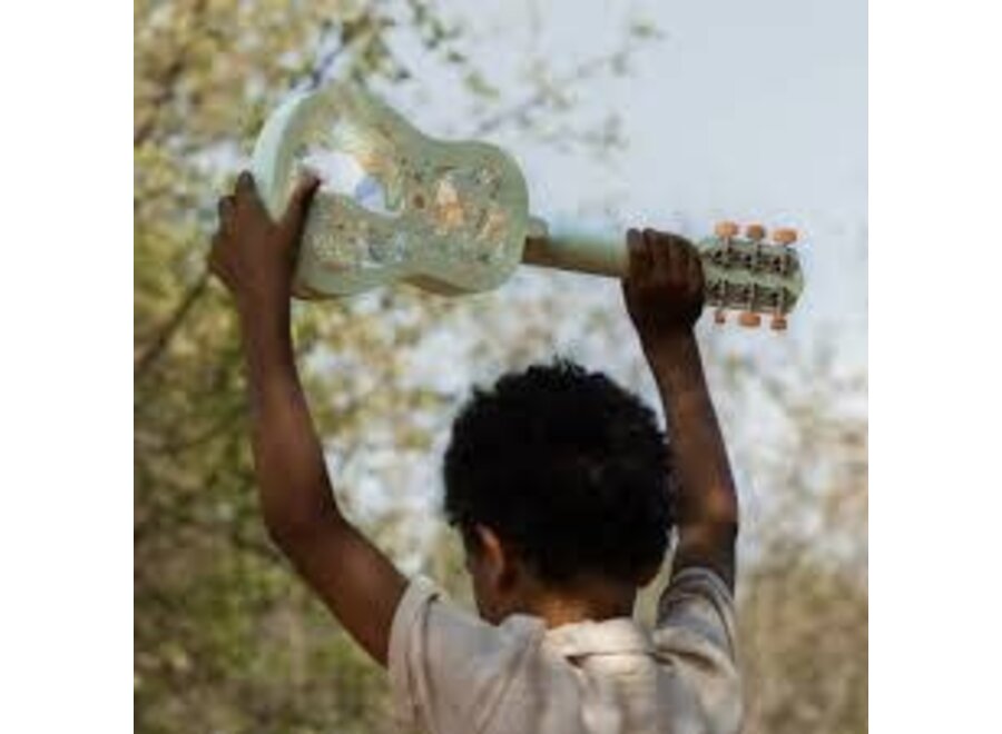 Houten gitaar - Roze - Safari Friends FSC