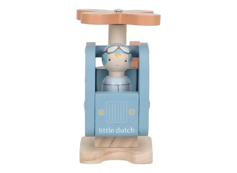Houten helikopter FSC