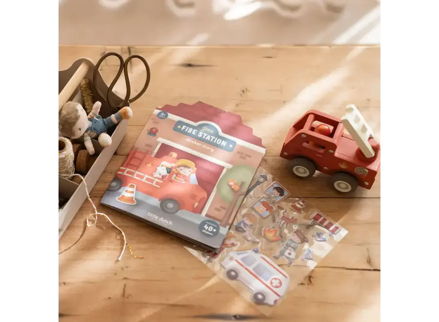 Stickerboek herbruikbaar Jim