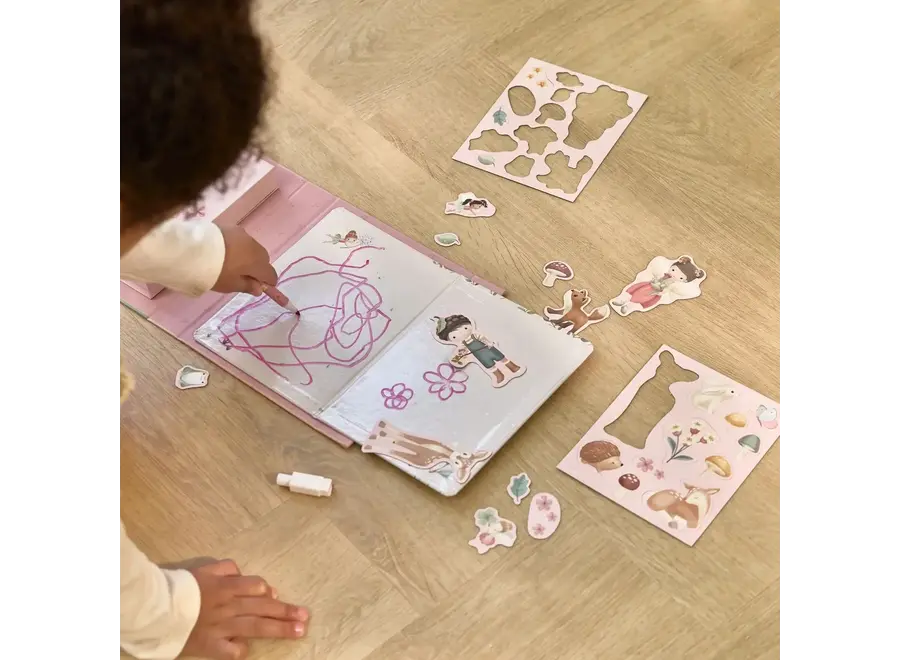 Magnetisch speelboek - Rosa