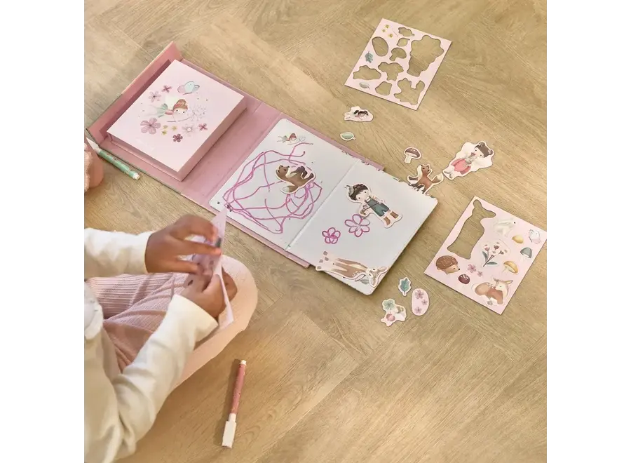 Magnetisch speelboek - Rosa