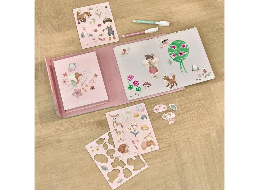 Magnetisch speelboek - Rosa