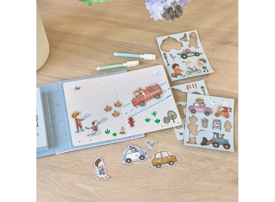 Magnetisch speelboek - Jim