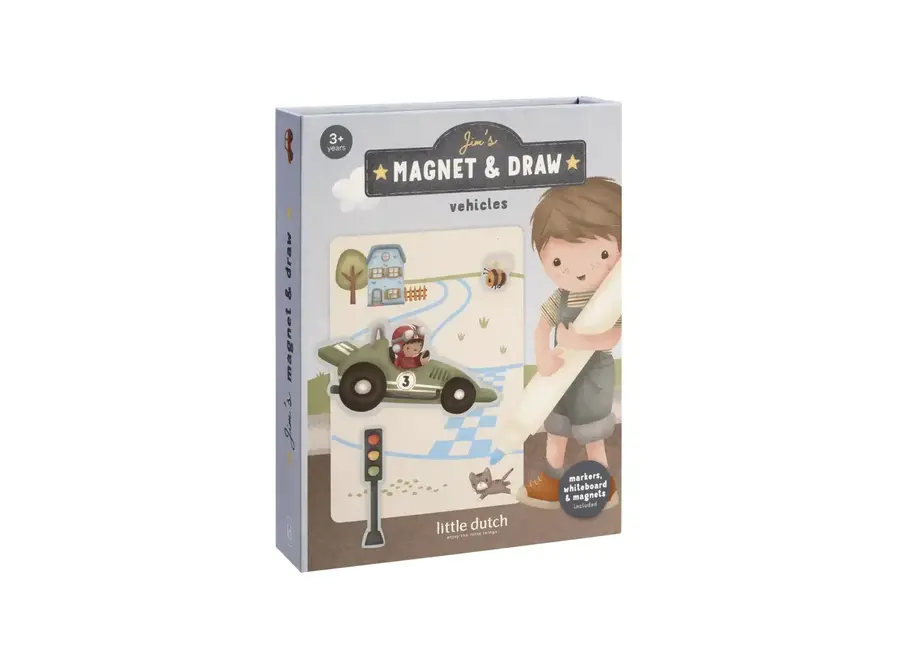Magnetisch speelboek - Jim