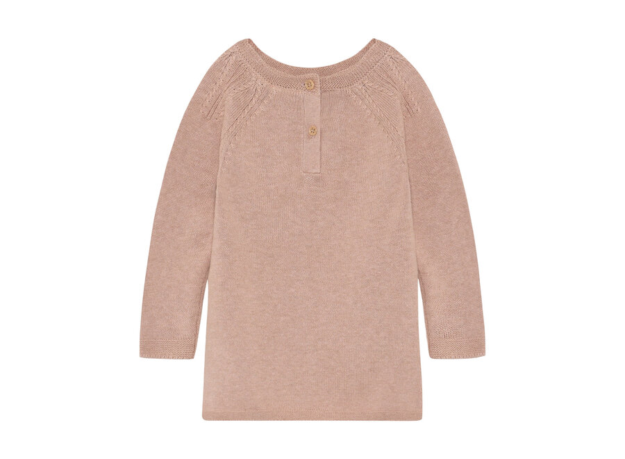 Dress Knit - Adobe Rose