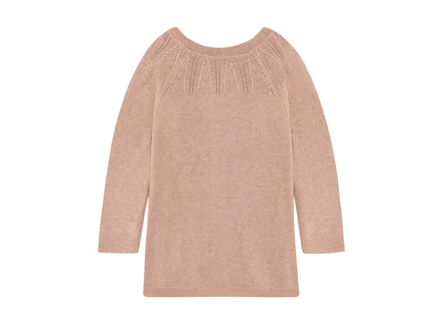 Dress Knit - Adobe Rose
