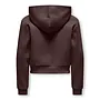 Vest Hoodie zip - Coffee Bean