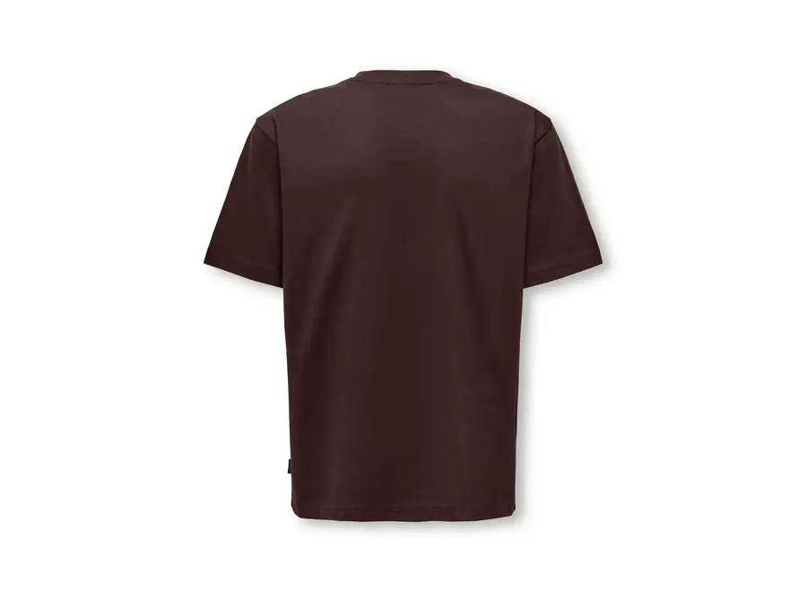 T-Shirt Fred Life RLX SS Tee - Coffee Bean