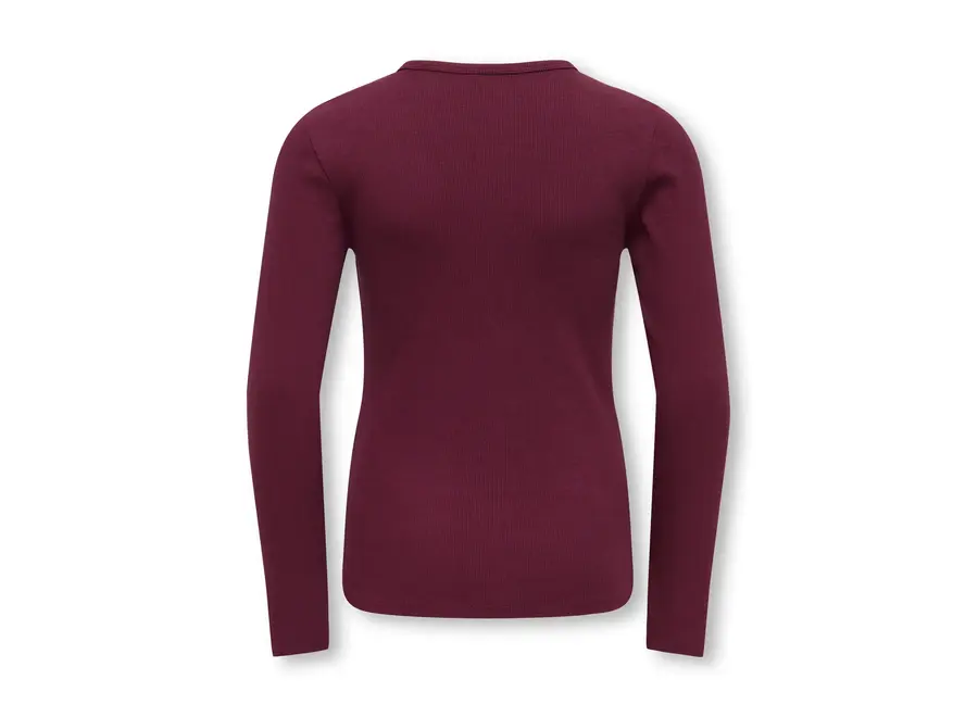 Longsleeve Lucky L/S O-neck - Windsor Wine