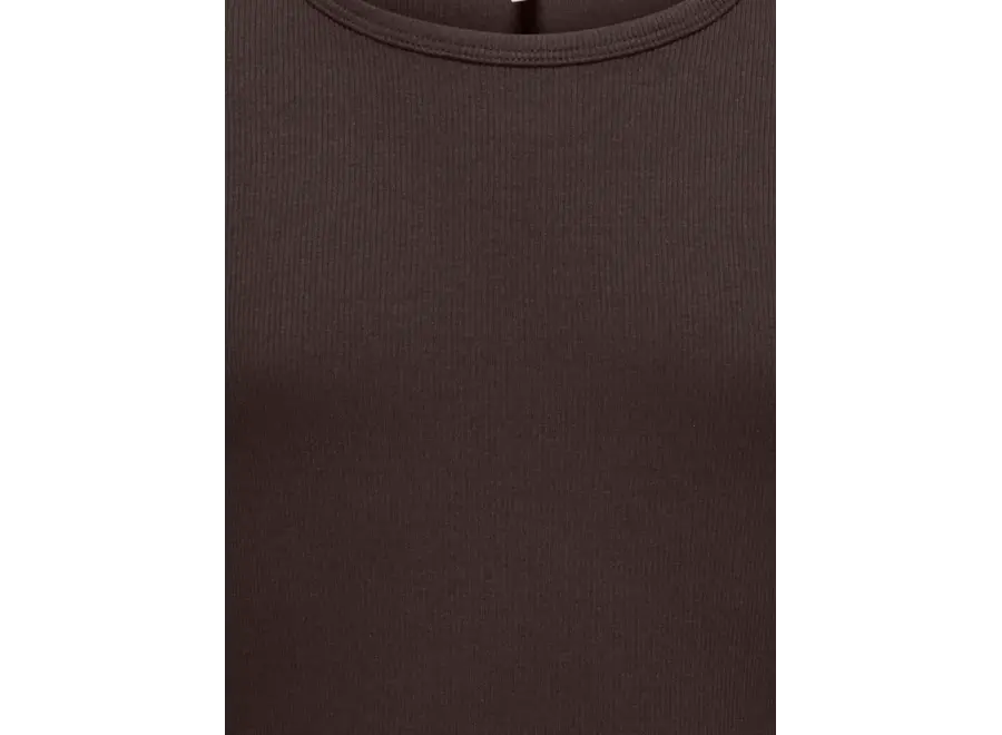 Longsleeve Lucky L/S O-neck - Coffee Bean