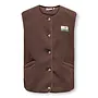 Baby teddy vest - Chocolate Martini Vintage Badge