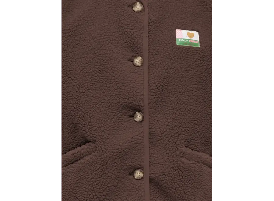 Baby teddy vest - Chocolate Martini Vintage Badge