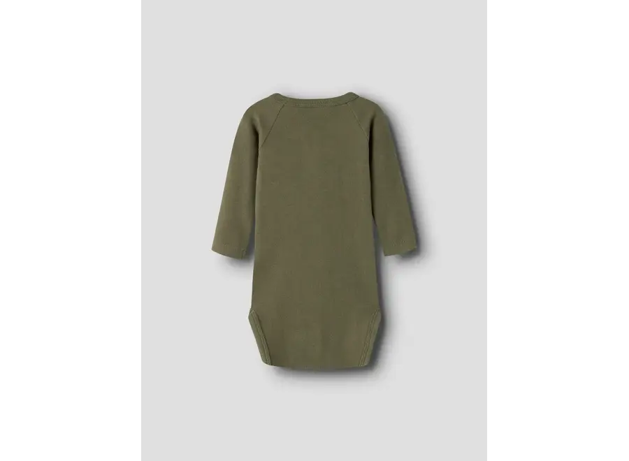 Romper Luno slim body - Winter Moss
