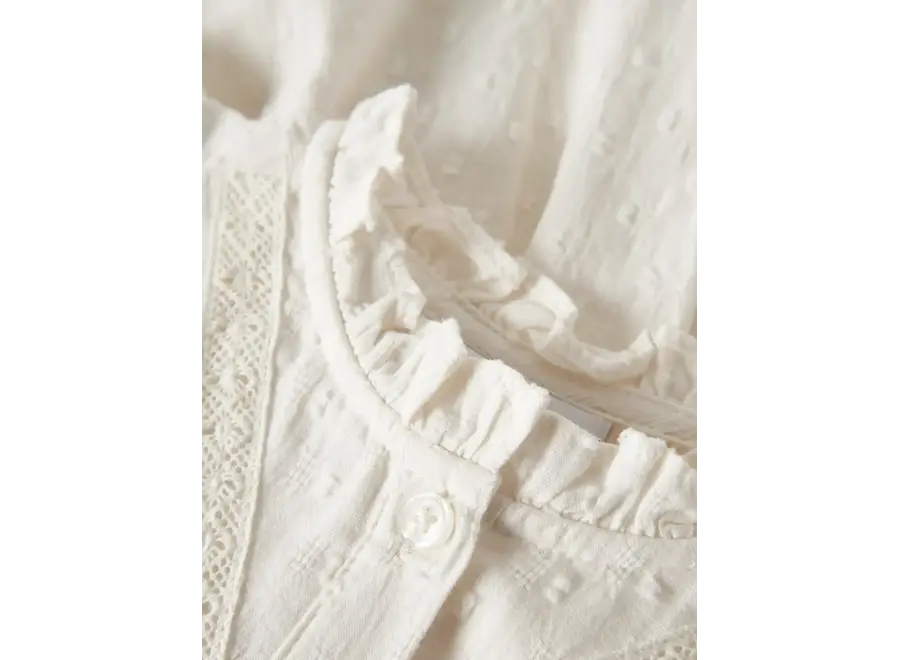 Blouse Lexie shirt - Antique White