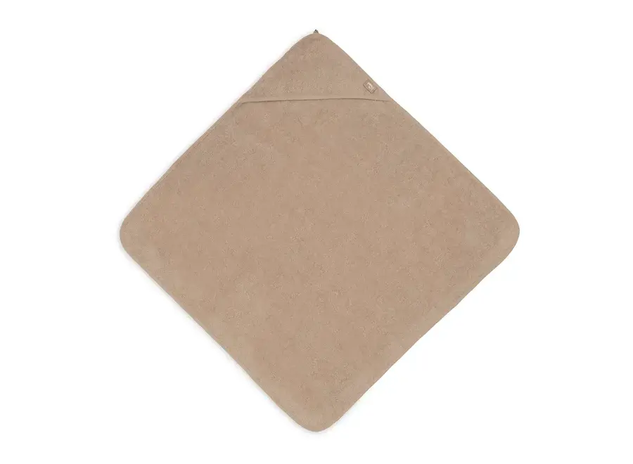 Badcape Badstof 75x75cm Milky Coffee