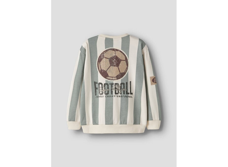 Sweater Lane voetbal Antique White
